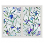 Kleepuv aknakile Lifetree, lilleline vitraaž 43x100 cm