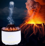 Aromaatne vulkaaniefektiga difuusor Airi Volcano Night Light