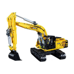 Kaugjuhitav ekskavaatori komplekt 1:20 ZA5253, 1702 tk