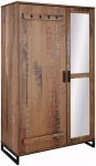 Riidekapp Notio Living Santana, pruun