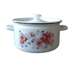 Kaanega emailiga kastrul 4,5 l