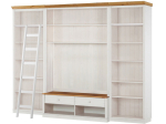 Riiul Loft 24 Anita A WH, valge