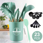 k&ouml;&ouml;gitarvikute komplekt, 23 tk, Deep Green-23vnt