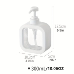 Taast&auml;idetav Seebidosaatorite Komplekt - 300/500ml, Kaasaskantav ja J&auml;tkusuutlik &Scaron;ampooni, Losjooni ja Du&scaron;igeeli jaoks. , 500 ml