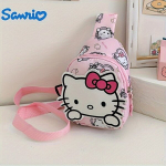 [Licentseeritud] Sanrio Hello Kitty Kuromi Seljakott Armsad Rinna- ja &Otilde;lakott, Sveiki Kitty