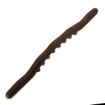 Uus 8 Helmega Gua Sha Massaažikepp, karboniseeritud puidust., Karbonizuoti - 8 karoliukai