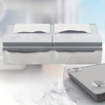 Kaks t&uuml;kki k&uuml;&uuml;narnukitoega libisemiskindel vannimatt.
