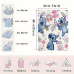 Lilo & Stitch Fliis Pleed: Mugav ja Mitmek&uuml;lgne Lillekujundus