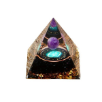 1tk T&auml;htkuju Orgoni P&uuml;ramiid - Amet&uuml;st Sf&auml;&auml;r & Obsidiaan - T&ouml;&ouml;riist - Kvarts Kodu, Vėžys