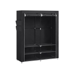 Garderoob, SONGMICS , 45 x 127 x 176 cm, Must.