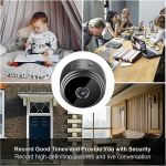 3 komplekteeritud mini-Wifi-kaamera, juhtmevaba kaamera otseheli ja videoga, HD 1080p &auml;&auml;ris