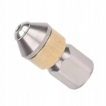 P&ouml;&ouml;rlev otsik 045 kanalisatsiooni puhastamiseks G1/8F survepesuri voolikul