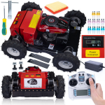 Robotniiduk Rosfix Red Hunter Mini &ndash; 4x4 veos, Kaugjuhtimine 200 m, Mootor 7,6HP 196cc