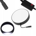LED valgusti mikroskoobile &ndash; Reguleeritav heledus, Varjutuseta valgustus, 135 mm, AC 230V