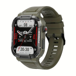 Vastupidav Smart Fitness Kell, 4.7cm AI H&auml;&auml;lk&otilde;nedeks Nutikell Android iOS jaoks., Žalias
