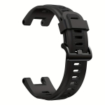 1tk Silikoonist Kellarihm Huami Amazfit T-Rex/T-Rex Pro jaoks variant-101708, Juoda
