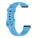 Pehme Silikoonist Kellarihm Huawei Band 7 Jaoks, Sportlik Kiirkinnitusega Asendusrihm, Kellatarvikud variant-102378, Dangaus mėlynumo
