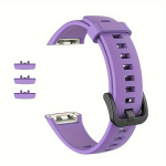 Spordi silikoonist rihm Huawei Band 6 jaoks. variant-102860, Violetinė