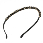 DECORATED HAIR Wrap Crystal Black O425