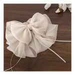 Suur t&uuml;ll vibu, juukseklamber, tsirkoonium lillepael SP325B