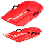 Plastikust integreeritud piduritega lumekelk LIVMAN S11-2, 65x40x13cm