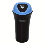 Plastikust auto pr&uuml;gikast push kaanega, topsihoidja., Dangaus mėlynumo