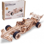 3D puidust mehaaniline konstruktor Robotime Racing Car