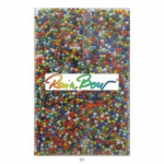 Klaasist &uuml;mmargused toruhelmed 6/0 RainBow&reg; 500 g, v&auml;rv 52