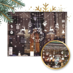 J&otilde;uluakna kleebised, 4 lehte, 43,5 x 30 cm