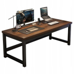 Kaasaegne tume p&ouml;&ouml;gist t&ouml;&ouml;stuslik 120 cm m&auml;ngulaud