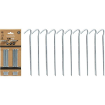 Ergonoomilised telgikinnitused, 17 cm, 10 tk