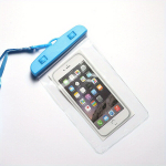 2024 Puutetundlik Veekindel Telefoni&uuml;mbris - Vastupidav PVC, Sobib Ujumiseks ja V&auml;lisseiklusteks, Mahutab 14+, Mėlyna
