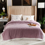 1tk Sherpa fliispleed, paks soe taffetapleed., Taro violetinė