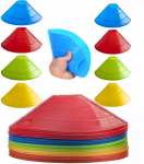 Jalgpalli treeningkoonused seene paindlikud plaadid komplekt 10tk