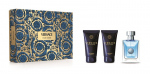 Kinkekomplekt Versace Pour Homme - 50 ml EDT + 50 ml vannigeel ja du&scaron;igeel + 50 ml habemeajamisj&auml;rgne palsam