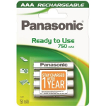 Panasonic patarei Ready To Use HR03 (AAA) 750 mAh