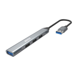 USB 3.0 jaotur, 4 porti, must, Marvo