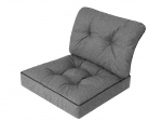 Patjade komplekt toolile Emma Tech 60 cm, hall