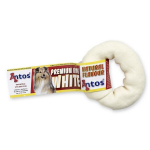 Antos v&auml;ike valge r&otilde;ngas Donut White veise nahast 7-8cm