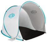 Namiot plażowy samorozkładający NILS CAMP NC3173 szaro-turkusowy
