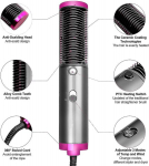 Hair Straighteners Straightening Brush 3 In 1 Hot Air Dryer With Negative Ion Straightening Comb Quick-drying Ceramic
