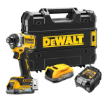 DEWALT.ZAKRĘTARKA UDAR.18V DCF860E2T 208Nm 2x1,7Ah POWERSTACK TSTAK