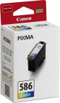 Canon CL-586 - color (cyan, magenta, yellow) - original - ink cartridge