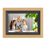Braun digitaalne pildiraam pruun DigiFrame 10B WiFi buche+schwarzes Passepartout