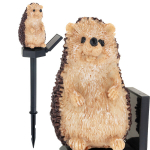 Maasse torgatav p&auml;ikesepatareiga LED-v&auml;lisvalgusti Siilike