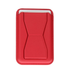 Card holder with stand red