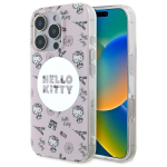 Hello Kitty HKHMP16LHAOPP iPhone 16 Pro 6,3" r&oacute;żowy|pink hardcase IML All Over Paris Magsafe