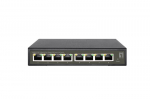 LevelOne GES-2108P Hallatav L2 Gigabit Ethernet L&uuml;liti PoE Tugi Must 8-Porti