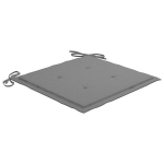vidaXL aiatooli istmepadjad 4 tk hall 40 x 40 x 3 cm
