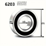 2tk/10tk S&uuml;gava Soone Kuullaager Topelt Tihend M&auml;&auml;ritud Teras